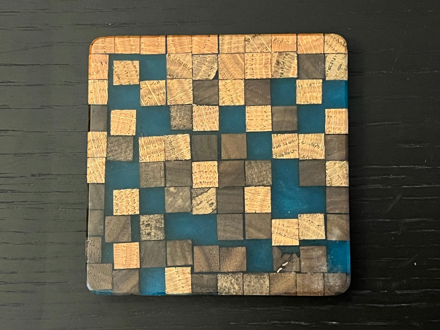 Checkers Coasters